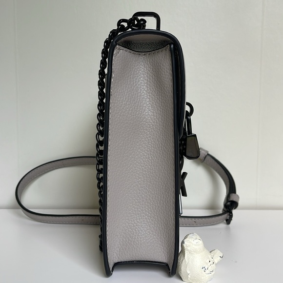 DKNY Elissa North South Leather Crossbody - Picture 13 of 15